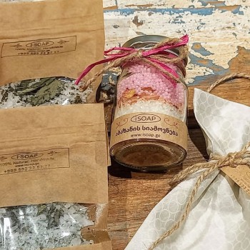 Bath "Pearls" with Salt