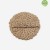 Jute Washcloth, round