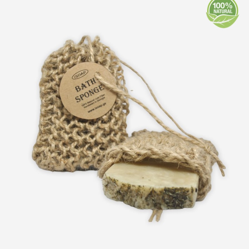 Jute Washcloth “Pocket”