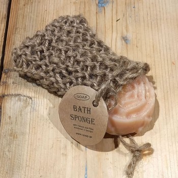 Jute Washcloth “Pocket”