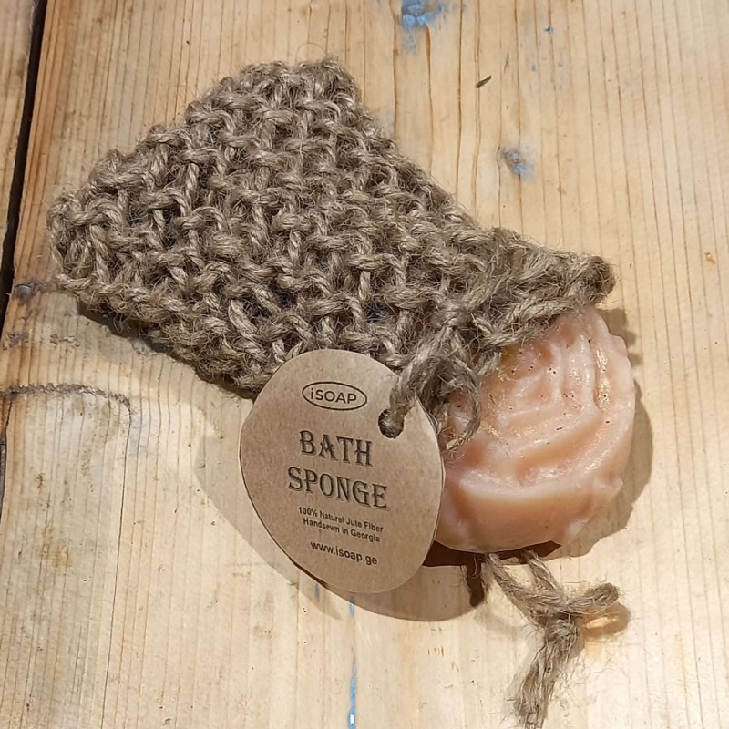 Jute Washcloth “Pocket”