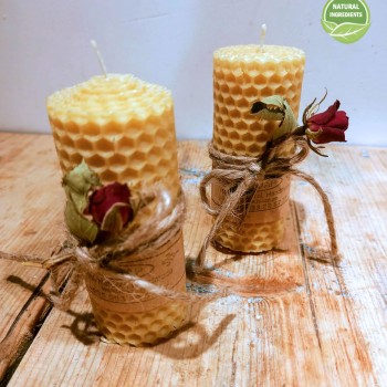 Honey Candle 8 x 3.5